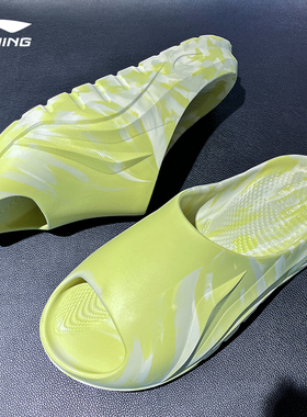 李宁拖鞋情侣2026夏季男女外穿防滑凉鞋休闲户外运动凉拖AGAW035