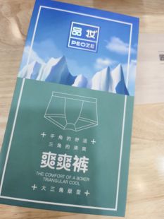 三角内裤 断码 无痕纯色三条莫代尔大中腰大码 品妆男士 BK249 特价