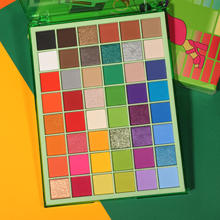 正品带防伪ucanbe彩色眼影盘48色超火爆新婚舞台妆相馆化妆师专用