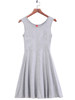 4462 (sleeveless dress) gray