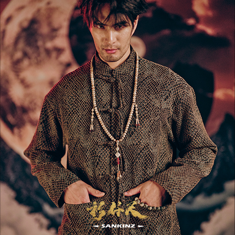 唐装衫仟尺2024秋冬手工盘扣