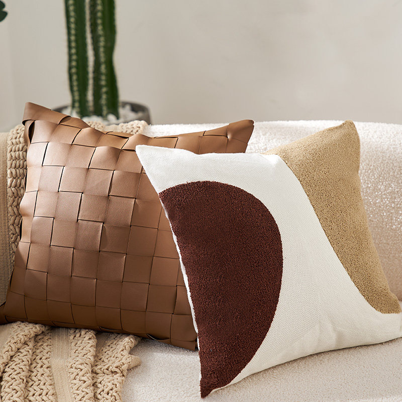 轻奢高端抱枕长方形床头枕头客厅沙发靠枕靠背垫办公室靠包不含芯