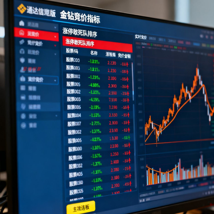 金钻竞价指标涨停敢死队电脑版