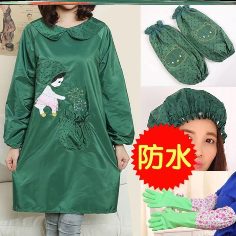 不粘毛美容院秋冬工厂厨房工作服