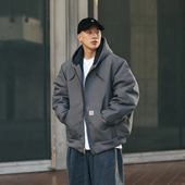 原生帆布夹克连帽加厚外套 工装 弹跳潮人 Carhartt卡哈特J140美式