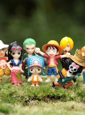 草帽路飞微景观小摆件