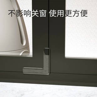 8个断桥铝窗户防撞角防磕碰硅胶儿童窗角防碰头保护套黑灰色透明