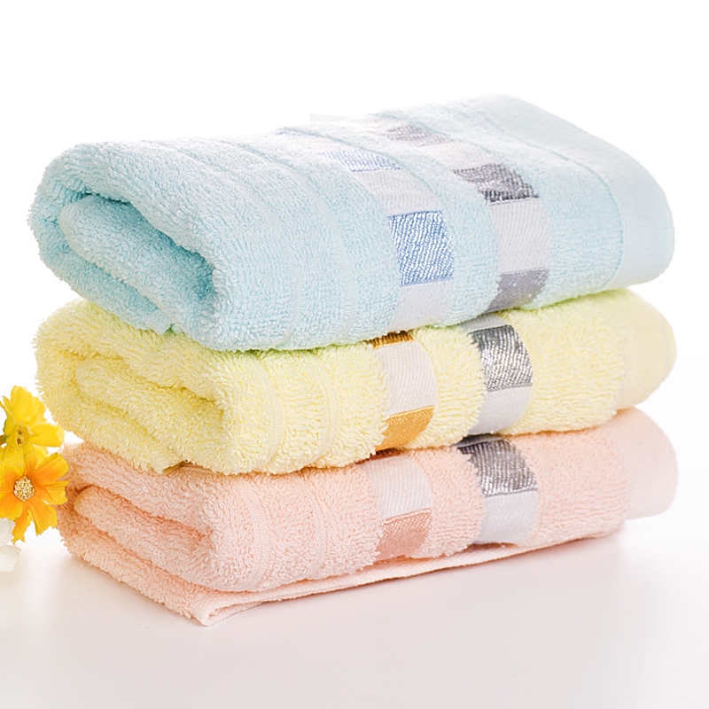 劳保淡雅棉柔强效吸水洗脸毛巾