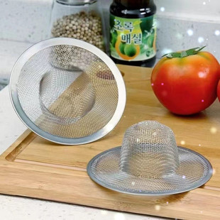 不锈钢地漏过滤网浴室下水道滤网卫生间防堵塞神器防虫盖水槽滤网