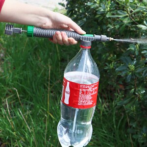 饮料瓶喷雾器浇花喷壶气压式喷头多功能家用小型喷雾瓶可调节喷嘴
