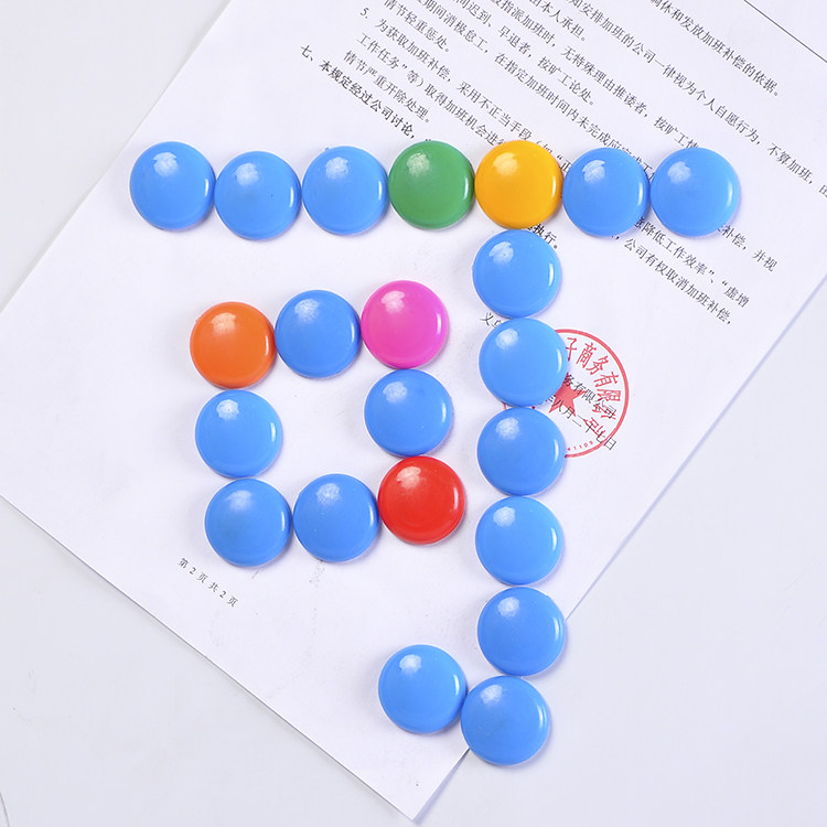 3CM 컬러 자기 입자 메시지 자석 스티커 자석 스티커 메모 용지 장식 스티커 화이트 보드 자기 구슬 자석 버클 냉장고 스티커
