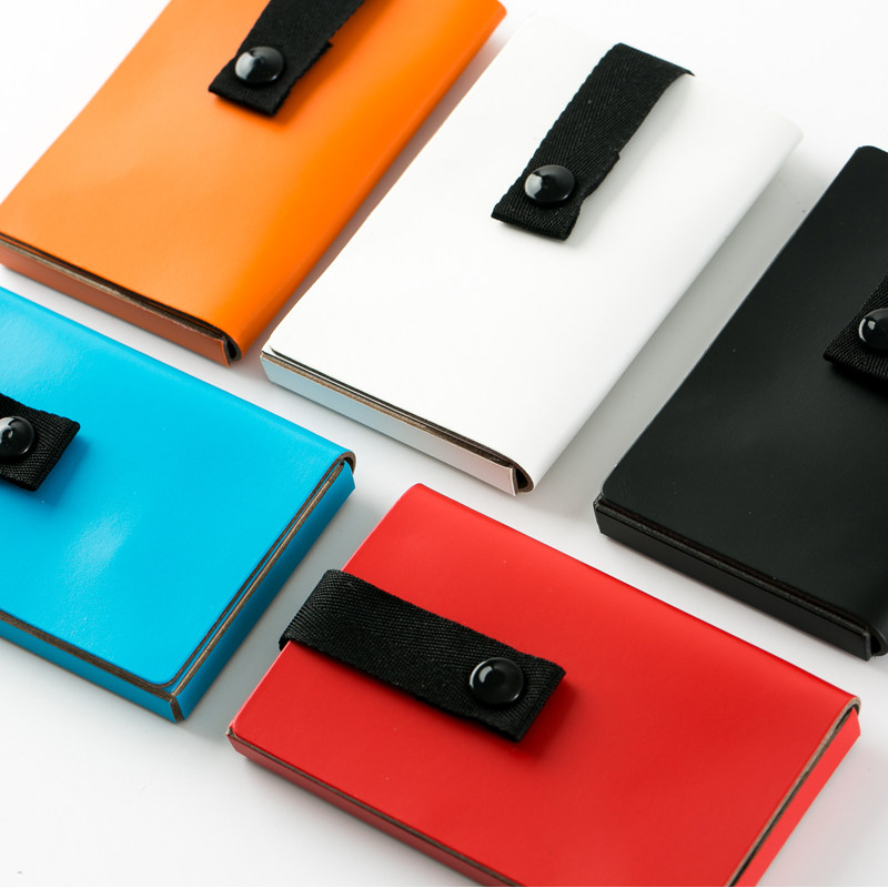 芬兰进口名片盒卡包北欧峰环保材质红点设计奖简约名片夹卡片包