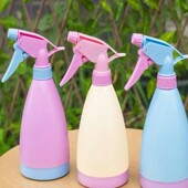 浇花壶喷水瓶 手压式 水壶 喷水壶洒水壶 新型园艺工具糖果色喷壶