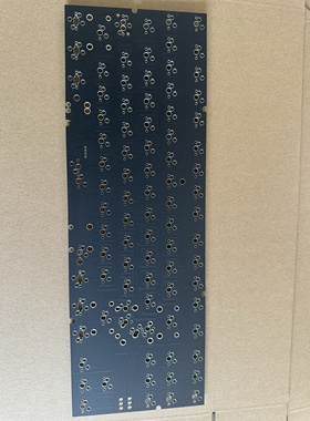Tony外设Tn80s单键开槽黑芯版沉金单模热插拔pcb