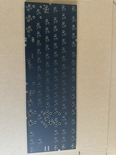 沉金单模热插拔pcb Tony外设Tn80s单键开槽黑芯版