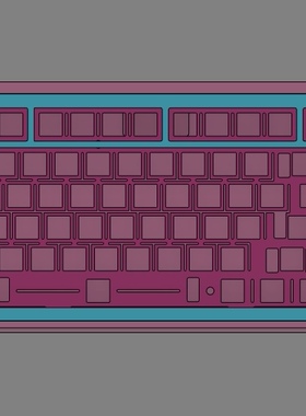 Tony外设Tn80s Pcb专用黑芯板沉金fr4定位板