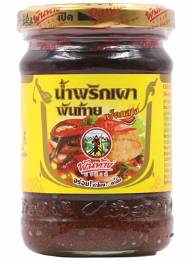 泰国直邮Pantai潘泰诺华星泰式风味辣椒酱大虾膏500g满百包邮