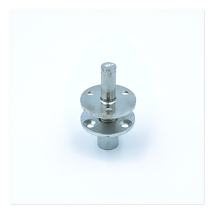 加厚床用铁圆柱夹板连接件螺丝固定家具沙发脚三孔对接拧锁紧螺母