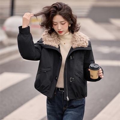 2025新款休闲羽绒服短款