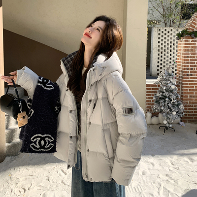 羽绒服女款2026新款冬季休闲宽松