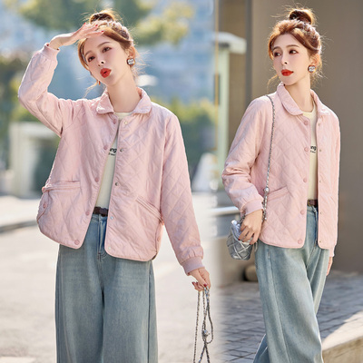 2026春装妈妈小个子短外套减龄