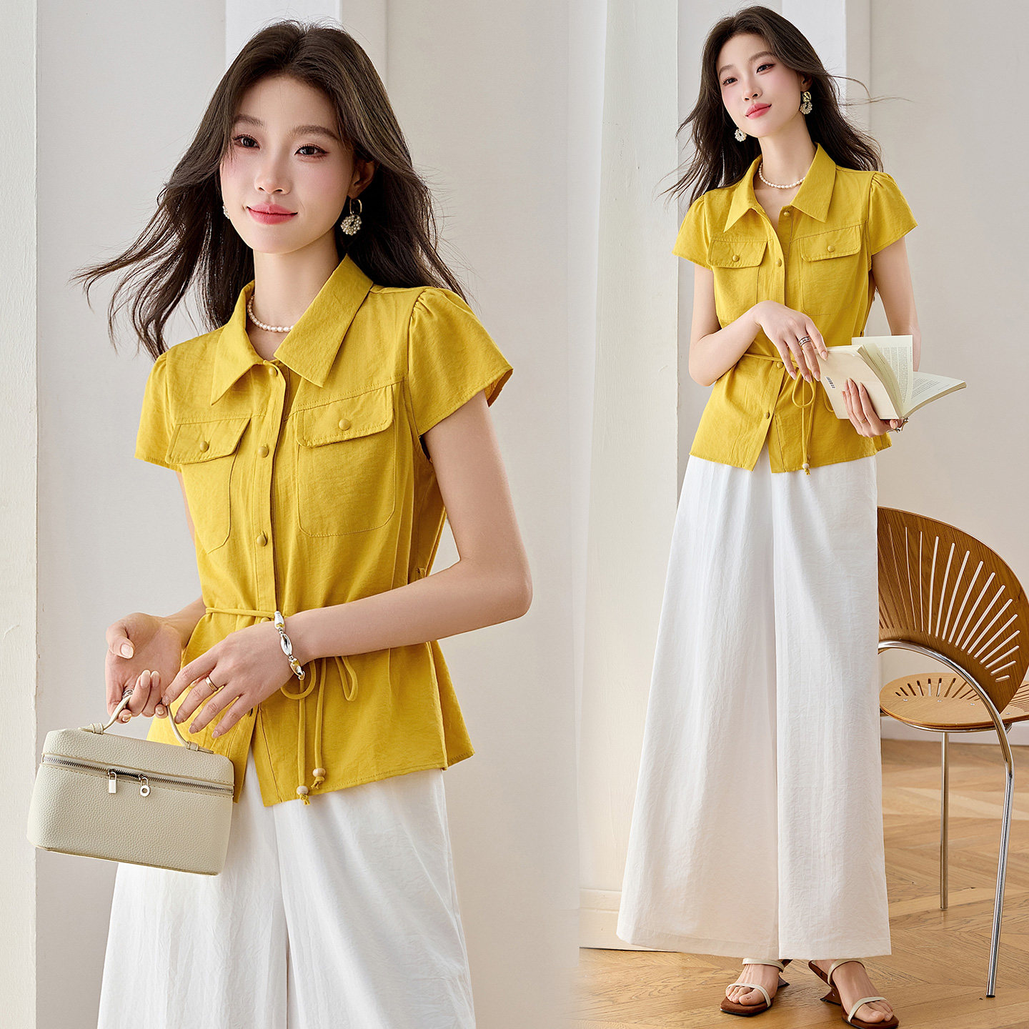 2026夏季高级感气质女装套装宽松显瘦通勤风时尚百搭洋气成套穿搭