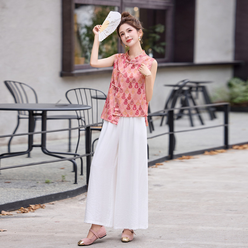 时尚母亲节衣服夏季套装女款2026新款贵夫人夏装夏季一整套两件套