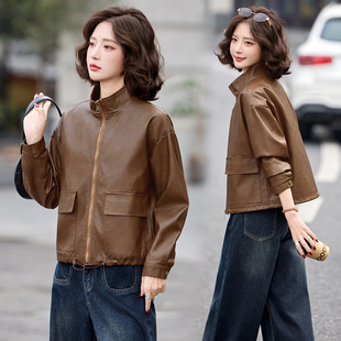 皮衣2026新款今年流行爆款春装巨好看皮褂子皮夹克外套春秋二八月
