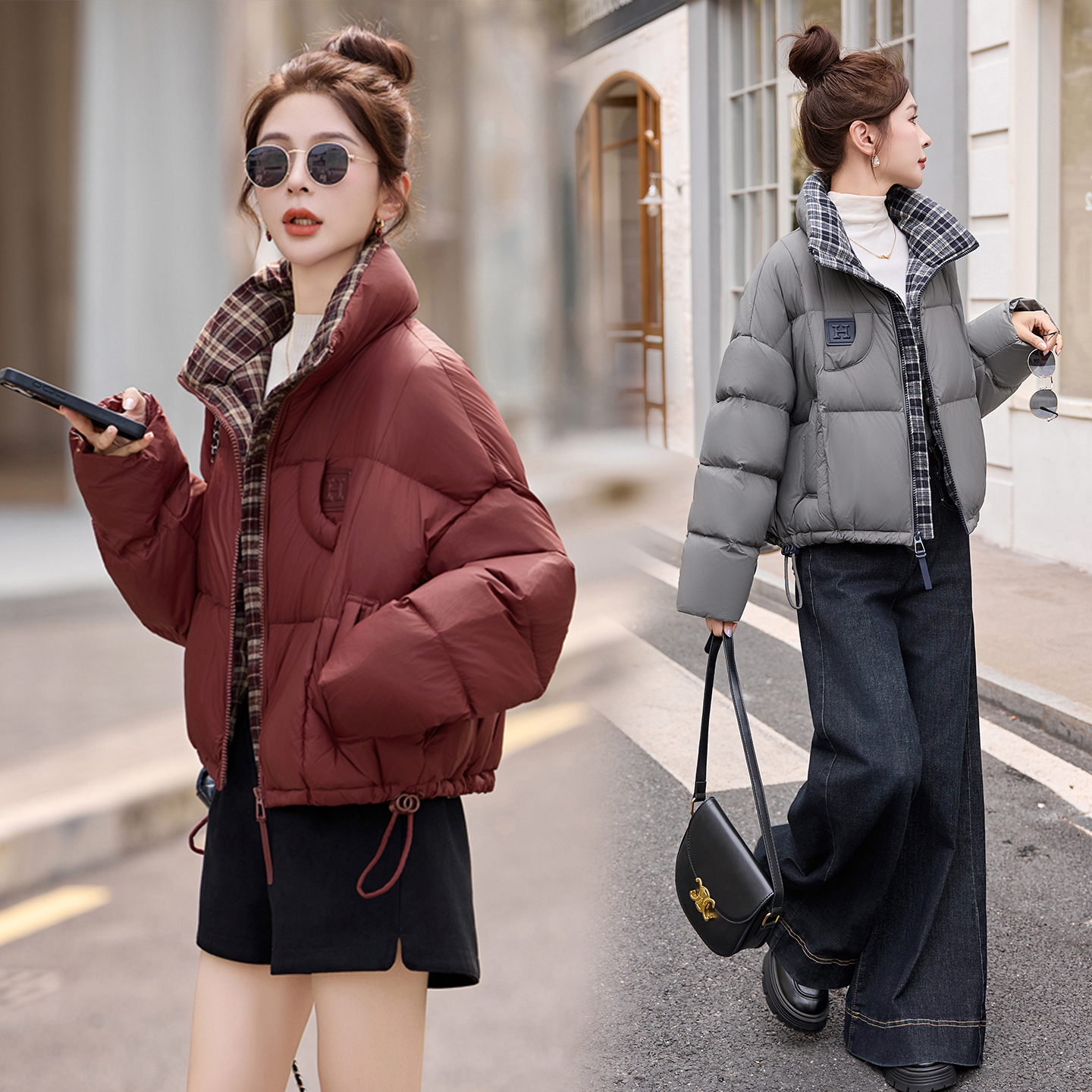 2025新款羽绒服女款小个子