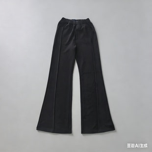 松紧腰抽绳宽松显瘦百搭纯色 女士休闲裤 腿精2026春季 新款