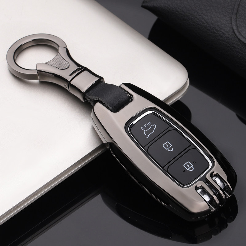 适用于北京现代ix35钥匙套索纳塔菲斯塔领动ix25胜达车钥匙套包