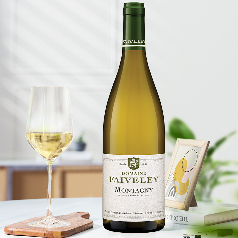 法国勃艮第精品霞多丽干白AOC法维莱(蒙塔尼)白葡萄酒750ml 2022