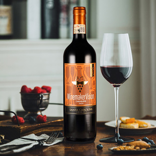 【好物体验专享】智利原瓶进口胜卡罗酿酒师佳美娜红葡萄酒750ml