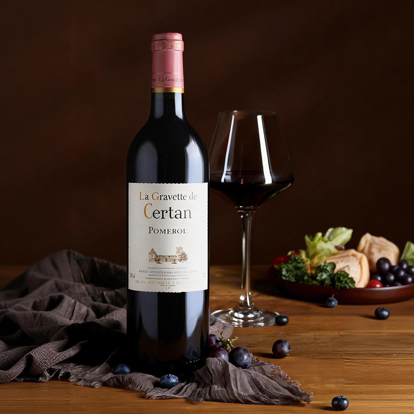 法国名庄干红老色丹副牌红酒原瓶进口波美候车库酒小威登红葡萄酒