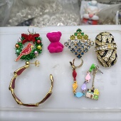 包邮 B14 满29元 单只耳钉耳坠