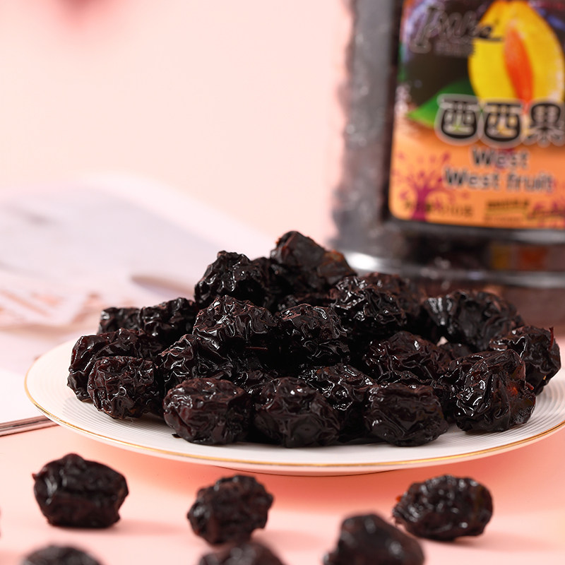 香港金冠爱莱客西西果210g酸甜西梅干果脯蜜饯果干罐装怀旧零食