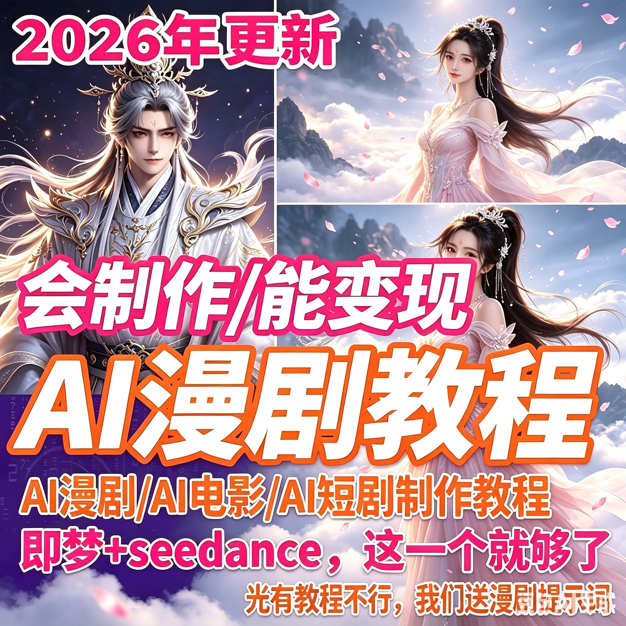 AI漫剧制作视频教程2026