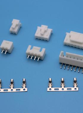 XHB接插件带卡扣，连接器接插件直针+胶壳+端子XHB  2.5mm