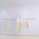 服装 店不锈钢吊架吊顶悬挂展示架侧挂简约女装 挂衣杆橱窗陈列货架