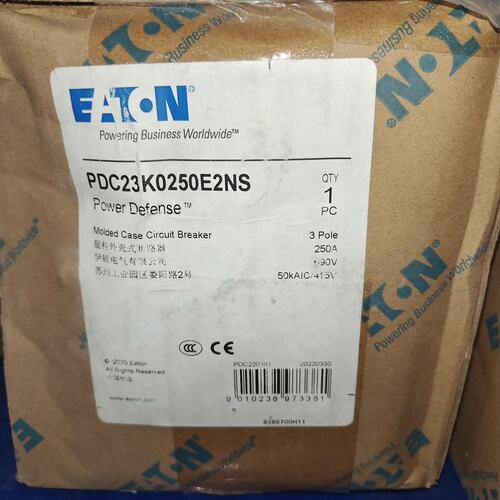 议价EATON塑壳断路器PDC23K0250E2NPDC23K0200E2NPDC23K0300E2N
