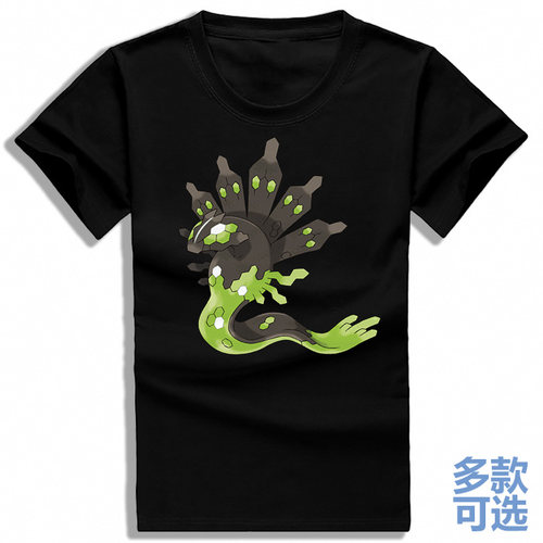 基格尔德Z神兽精灵宝可梦口袋妖怪宽松全纯棉短袖t恤衫半袖上衣服