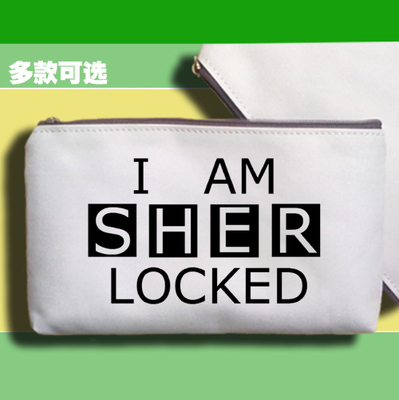 手机手机包笔袋零钱包化妆包Sherlock夏洛克IAmSherlocked