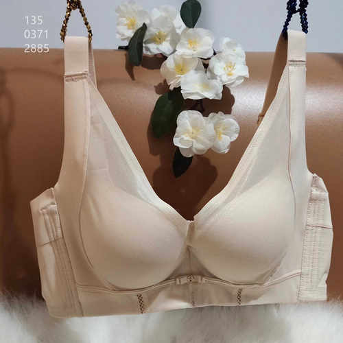 软钢圈高品质大码舒适文胸收副乳
