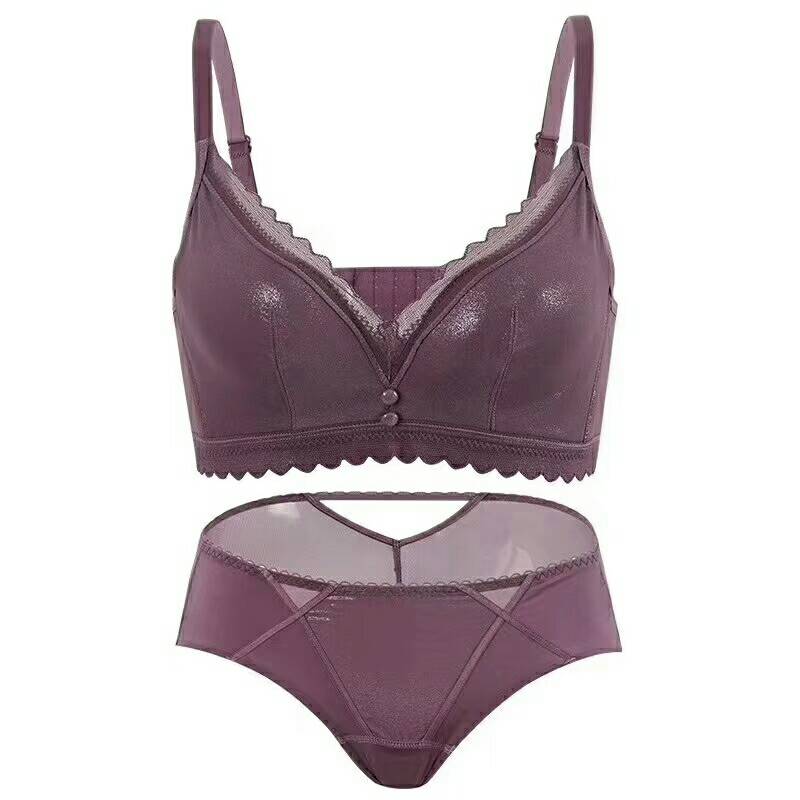 性感调整深v聚拢透气无钢圈文胸