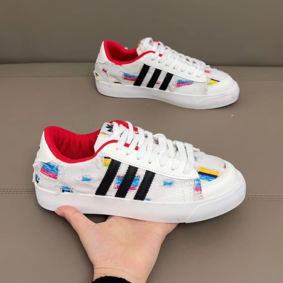 轻便布面软底低帮休闲男鞋帆布潮鞋经典情侣破洞板鞋男女百搭板鞋,流行男鞋,休闲板鞋,淘宝优惠券,粉丝福利购,淘宝优惠卷