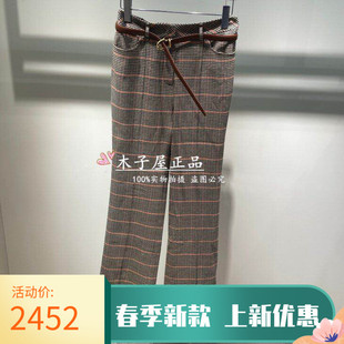 GC21E622 2025秋冬长裤 4380 GEGINA国内专柜 意大利吉吉娜