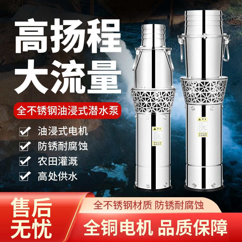 人民上海304喷泉泵油浸泵