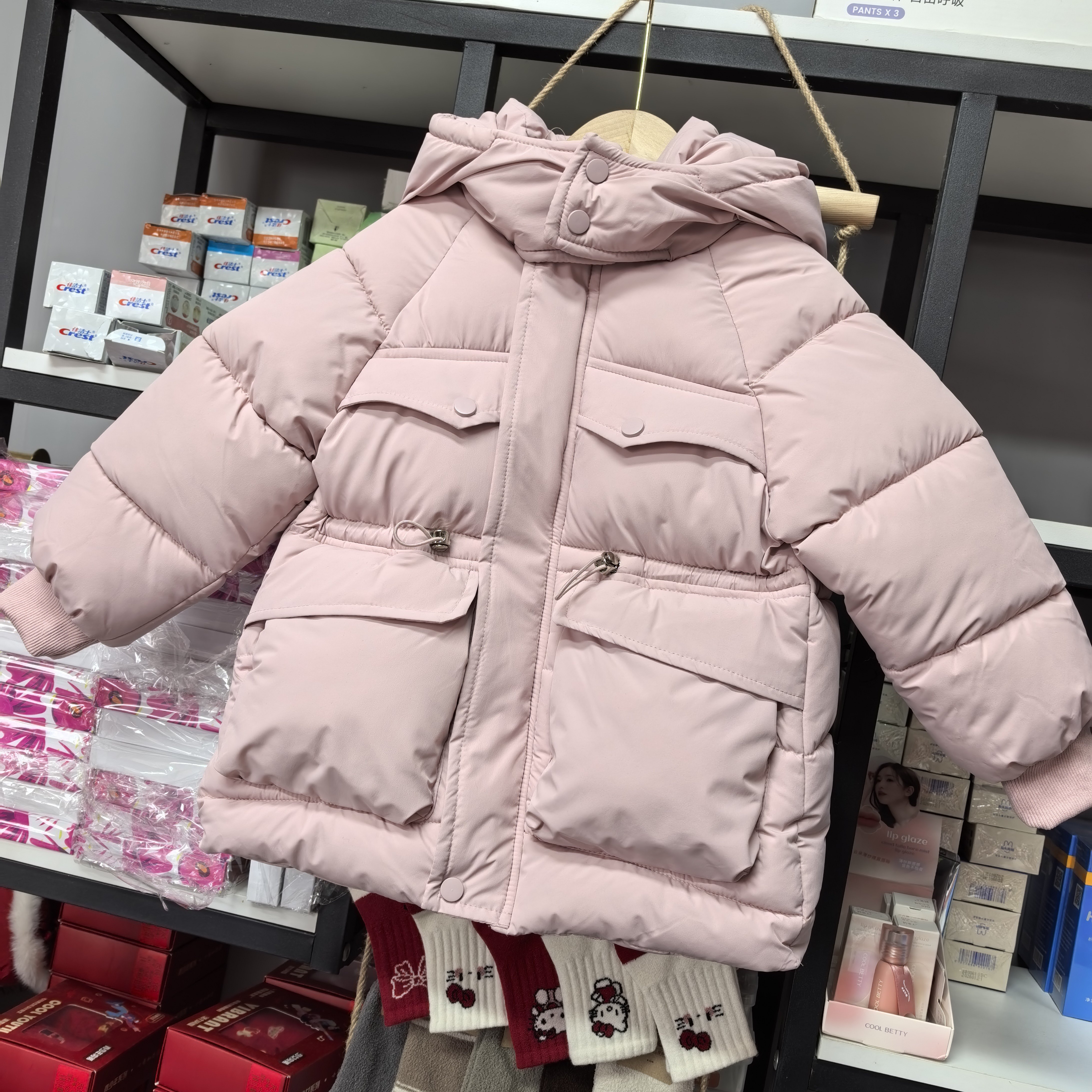 2025新款儿童棉服女童中长款加厚保暖外套宝宝冬装棉衣棉袄,童装/婴儿装/亲子装,棉袄/棉服,淘宝优惠券,粉丝福利购,淘宝优惠卷