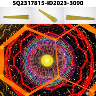 美国Novascopes伯利恒之星璀璨火彩纯手工艺术创意万花筒多棱镜29