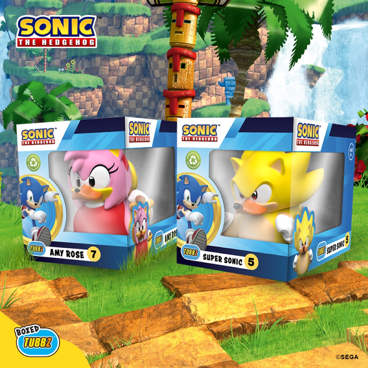 音速小子刺猬索尼克小黄鸭公仔